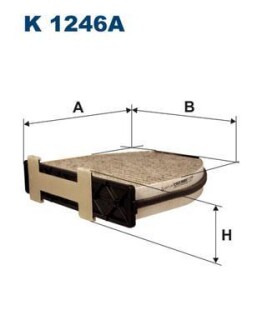 Фільтр салону FILTRON K 1246A