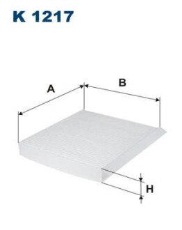Фильтр салона FILTRON K 1217