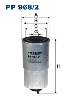 Фильтр топлива FILTRON PP 968/2