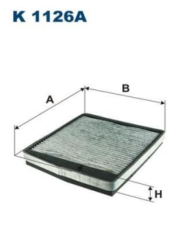 Фильтр салона FILTRON K 1126A