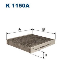 Фильтр салона FILTRON K 1150A
