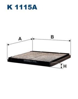 Фильтр салона FILTRON K 1115A