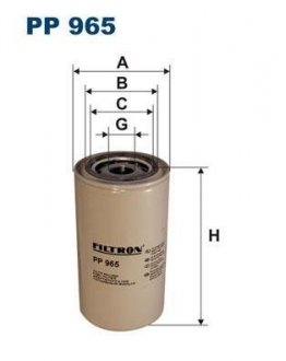 Фильтр топлива FILTRON PP 965 (фото 1)