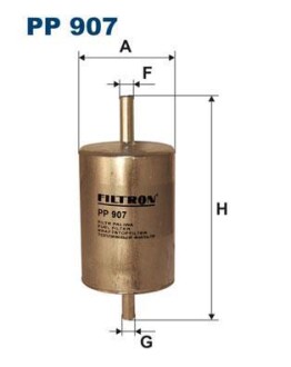 Фильтр топлива FILTRON PP 907 (фото 1)