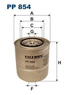 Фильтр топлива FILTRON PP 854/1