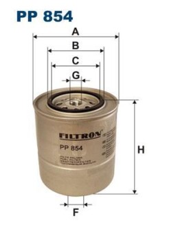 Фільтр палива FILTRON PP 854