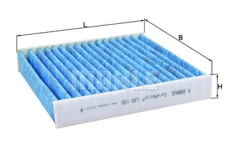 Фильтр салона KNECHT MAHLE\KNECHT LAO 155