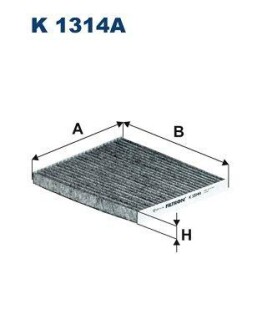 Фильтр салона FILTRON K 1314A