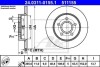 Гальмівні диски ATE 24.0311-0155.1 (фото 1)