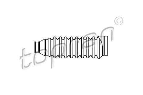 Пильовик кермової тяги TOPRAN 103 052