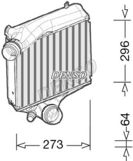 Інтеркулер DENSO DIT28023