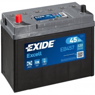 Акумулятор 6 CT-45-L EXIDE EB457 (фото 1)