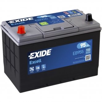 Акумулятор 6 CT-95-L Excell EXIDE EB955 (фото 1)