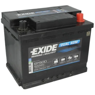 Тяговий акумулятор Marine & Leisure 60 Аг 12 В EXIDE EP500