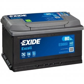 Акумулятор 6 CT-80-R Excell EXIDE EB800