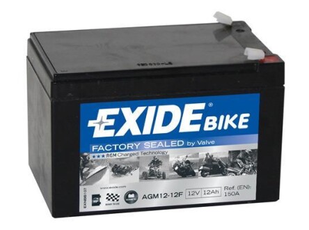 Аккумулятор EXIDE AGM12-12F