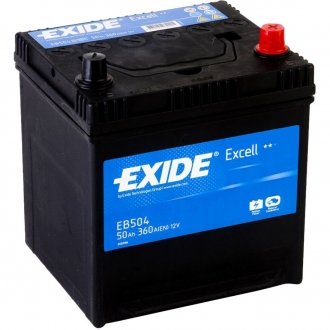 Акумулятор 6 CT-50-R Excell EXIDE EB504 (фото 1)
