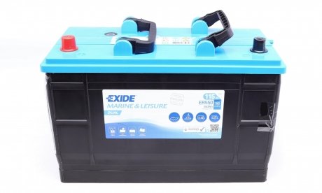 Батарея акумуляторна Dual 12В 115Аг 760А(EN) L+ EXIDE ER550