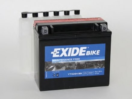 Аккумулятор EXIDE YTX20H-BS (фото 1)