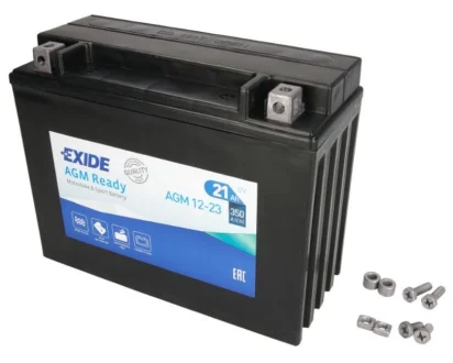 Акумулятор READY 12В 21Ач 350A P+ EXIDE YTX24HL-BS