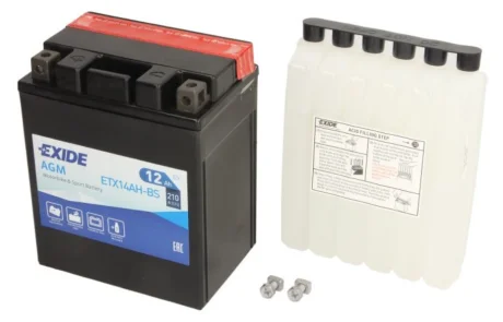 Акумулятор 12В 12Ач 210A L+ EXIDE YTX14AH-BS