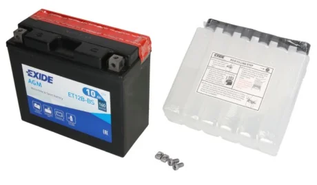 Акумулятор 12В 10Ач 160A L+ EXIDE YT12B-BS