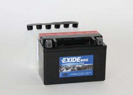 Акумулятор EXIDE YTX9-BS (фото 1)