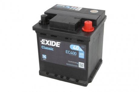 Акумулятор 40Ah 320A EXIDE EC400 (фото 1)