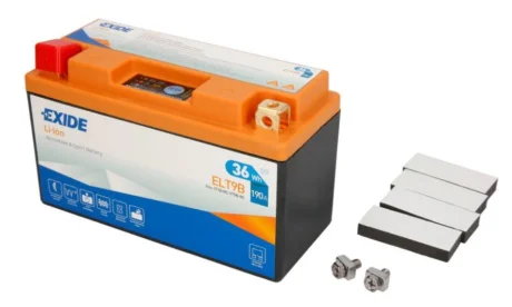 Акумулятор 12В 3Ач 190A L+ EXIDE ELT9B