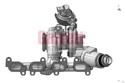 Турбина GARRETT 804485-5002S