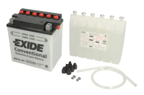 Акумулятор 12В 11Ач 130A P+ EXIDE YB10L-B2