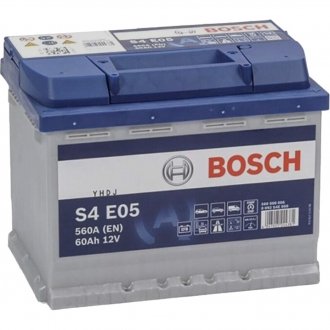 Акумулятор 6 CT-60-R S4 EFB BOSCH 0 092 S4E 051