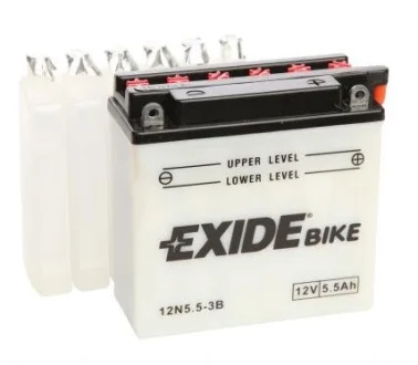 Мото аккумулятор 6СТ-5,5АзЕ EXIDE 12N5.5-3B