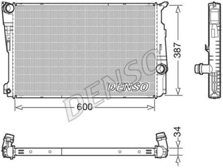 Радіатор DENSO DRM05006 (фото 1)