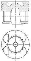 Поршень NURAL 8742240710