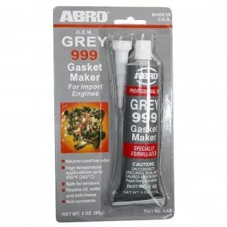 Герметик сірий 85 г ABRO 9-AB-R 85GR