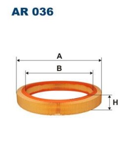 Фільтр повітря FILTRON AR 036