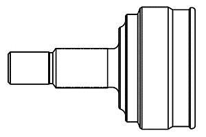 ШРКШ (зовнішній) Renault Megane II/Scenic II 1.9dCi/2.0 02-(33x25x149.5)(к-кт) GSP 899213