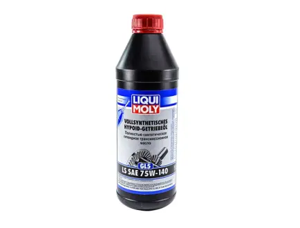 Трансмиссионное масло Hypoid GL-5 LS 75W-140 синтетическое 1 л LIQUI MOLY 4421