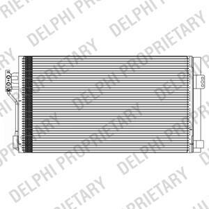 Радиатор кондиционера, 2.2CDI 03-07 (665x390x160) DELPHI TSP0225611