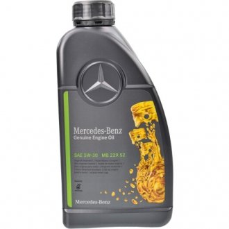 Олива моторна MERCEDES PKW-Synthetic 5W-30, 1л MERCEDES-BENZ A 000 989 95 02 11
