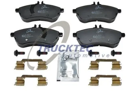 Колодки передние, C (W204), E (W212) 07- TRUCKTEC TRUCKTEC AUTOMOTIVE 02.35.232