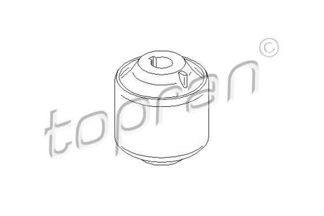 Сайлентблок пер. рычага, (зад.) 3,2т. TOPRAN 113 372