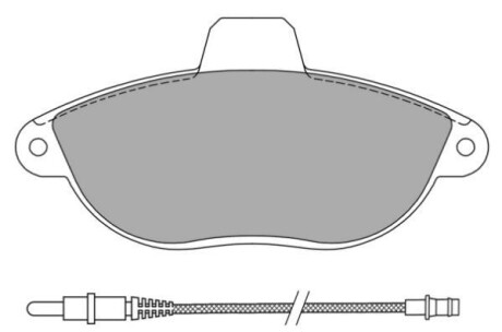 Колодки передние, 96-03 (тип Bendix) FREMAX FBP-0933