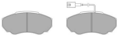 Колодки передні, 02-06 R15 (1.4t) FREMAX FBP-1293