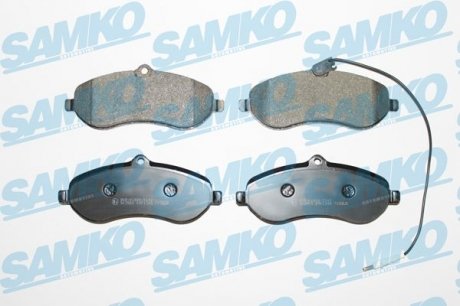 Колодки передні, (тип Lucas) 07- SAMKO 5SP1348