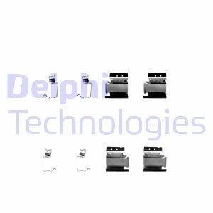 Направляющие суппорта комплект DELPHI LX0313 (фото 1)