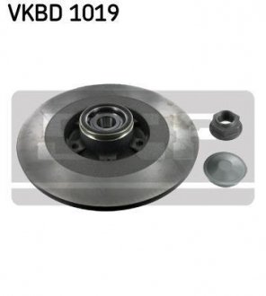 Тормозной диск с подшипником SKF VKBD 1019 (фото 1)