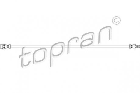 Шланг торм. задний, 96-03 TOPRAN 401 064 (фото 1)