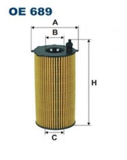 Фільтр масляний FILTRON OE 689/2